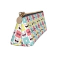 thumbnail image 2 of Xecao Cute French Bulldog Print Leather Pencil Case -Stationery Bag Pen Holder for Work & Office, 2 of 5