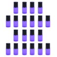 thumbnail image 1 of 20 Piezas de Vacío Recargable en Envases de Botellas para Aceite Esencial Perfume Maquillaje Cosmético Púrpura Claro - Púrpura 1ML Salvador Roll On Botellas, 1 of 8