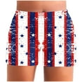 thumbnail image 5 of XIAfhje Shorts For Women Independence Day High-Waisted Womens Shorts Lightweight Shorts Casual Short Pants Comfy Shorts Hot Pants Beach Vacation Shorts Trendy Lounge Clothes, 5 of 5