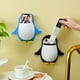 thumbnail image 1 of Un cepillo de dientes de pingüino, estante para colgar en la pared, nuevo control remoto de escritorio libre perforado, llave de maquillaje, almacenamiento de cocina negro ZefeiWu 8390615051880, 1 of 1