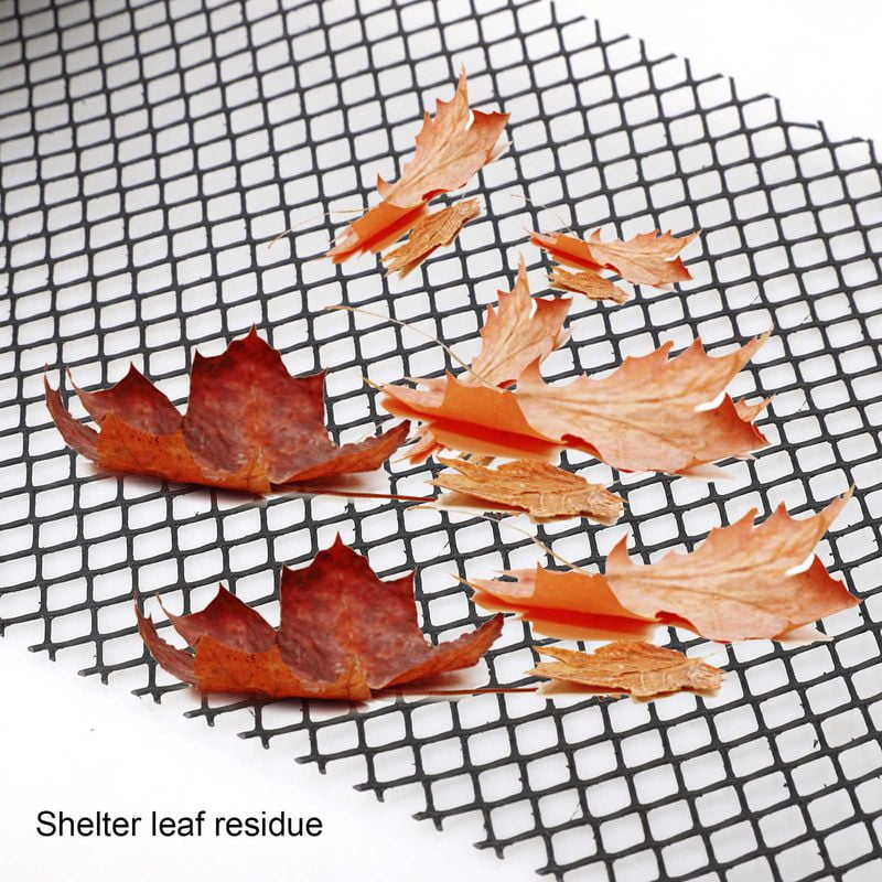 6/"x20/' Plastic Mesh Leaf Gutter Guard For Pine Needles Leaves Gutters Protection