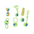 thumbnail image 2 of Pet Supplies Toy Bite-resistant Cotton Rope Molar Tooth Cleaning Rope Ball Toy Setsebneei, 2 of 4