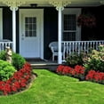thumbnail image 6 of Red Artificial Geranium Fake Flower Stems, UV-Resistant Fade-Proof Outdoor Faux Plants, Realistic Low-Maintenance Decor for Window Box Garden Patio Porch Indoor Home, 6 of 7