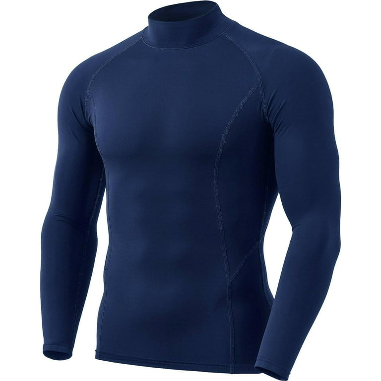 Tesla men's thermal wintergear compression baselayer long sleeve top top