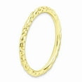 thumbnail image 3 of 925 Sterling Silver Stackable Expressions Gold-plated Twisted Ring Size: 9; for Adults and Teens; for Women and Men, 3 of 5