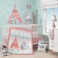 thumbnail image 3 of Lambs & Ivy Tapis de Sieste Little Spirit, Corail/bleu/blanc, 3 of 3