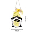 thumbnail image 2 of Godderr Bee Wood Door Hanger Bee Spring Summer Front Door Decorations Hanging Porch Bee Festival Wooden Craft Pendant 11.61x7.08 Inch, 2 of 3