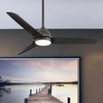 thumbnail image 2 of Minka-Aire Java 54-Inch 3-Blade Ceiling Fan in Kocoa Finish W/ Kocoa Blades & Etched Opal Glass - F753L-KA, 2 of 4