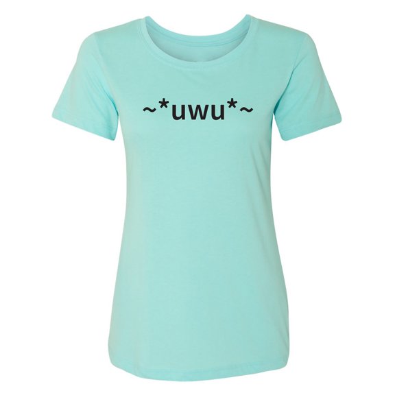 uwu Womens crewneck tee