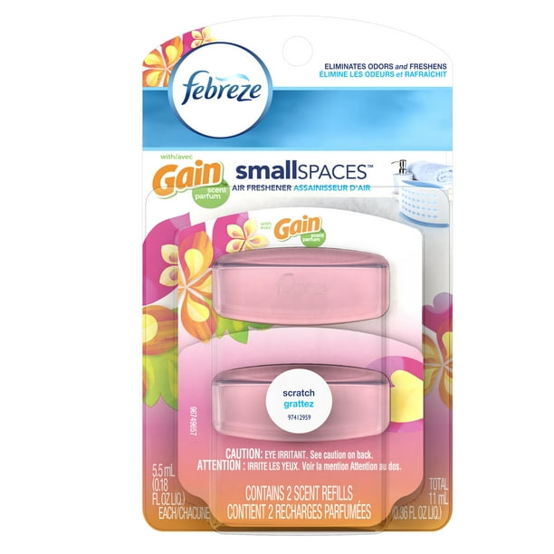 Febreze SmallSpaces with Gain Island Fresh Scent Refills Air Freshener