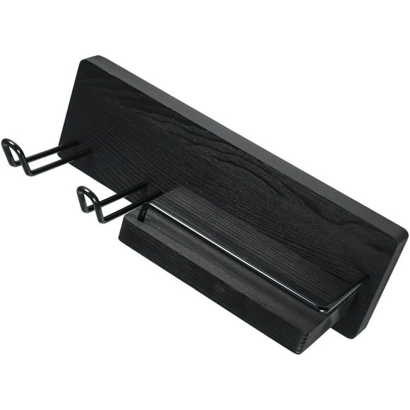 BRIGHTFUFU Soporte De Pared Para Y Herramientas De Cabello Color Negro Para