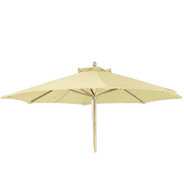 Garden Winds 10ft Replacement Umbrella Canopy Top Beige Walmart Com Walmart Com
