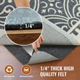 thumbnail image 4 of Felt Rug Pad, 6 x 9 Ft Rubber Non-Slip Rug Pad Gripper, Keep Rugs Secure and in , Extra  Under Carpet Mat Cushion - for  Floors, 4 of 6