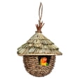 thumbnail image 4 of ZPAQI Bird House Outdoor Decorative Weaved Hanging Parrot Nest Houses Pet Bedroom, 4 of 10