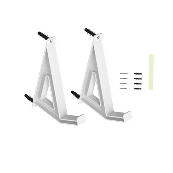 Universal Wall Mount Keyboard Holder Tablets Display Storage Rack, Stick On Or Screw Installation,Strong Attachment