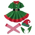 thumbnail image 2 of Disfraz de ,Disfraz de Navidad de Disfraces de Halloween,Conjunto de ropa de disfraces Traje de Navidad Cosplay,Disfraz de Navidad de Adultos Niños Mujeres Hombres,Conjunto de, 2 of 8