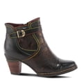 thumbnail image 5 of L'Artiste Captivate Hand-Painted Leather Ankle Bootie, 5 of 7