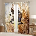 thumbnail image 2 of Castle Fairy Mallard Duck Curtains Pack of 2 (42x84 Each),Autumn Animal Curtains Blackout, 2 of 6