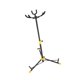 thumbnail image 5 of Soporte de guitarra cabezas Soporte de estante en pie de hierro Soporte de piso acústico de hierro Ukulele Stand for Music Instrument Bajo cabeza de goma amarilla, 5 of 8