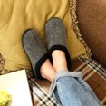 thumbnail image 2 of LORDFON Mens House Slipper Memory Foam Warm Winter Indoor Slippers for Men with Non Slip Sole, 2 of 3