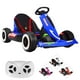 thumbnail image 1 of Montable Electrico Go Kart para Niños Largo Ajustable Luz 12v - Azul, 1 of 8