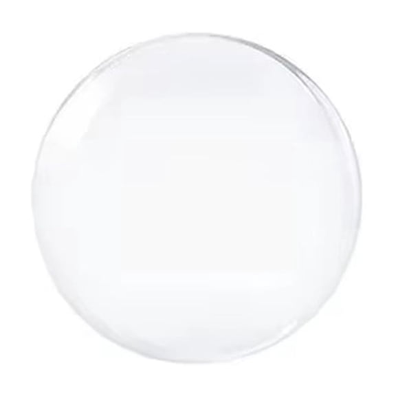 Door Bumper Clear Round Silicone Single Pack Adhesive Wall Protector for Door Knobs and Cabinets