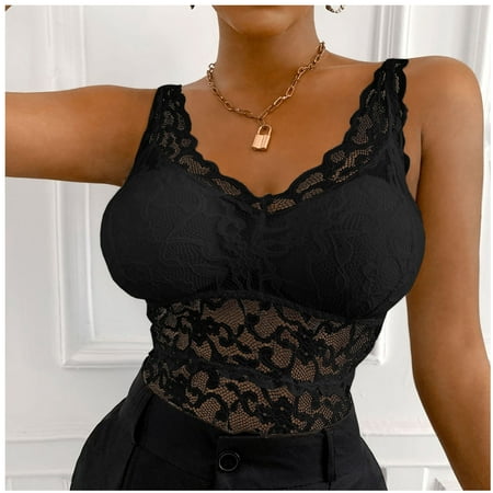 uublik Lingerie Set for Women Sexy Plus Size Lace Sexy Bodysuit