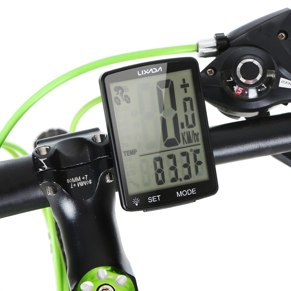 NOUVEAU Compteur De Vitesse Compteur Kilométrique LCD Compteur De Vélo