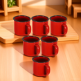 thumbnail image 1 of unbranded 6Ud Vaso De Esmalte Resistente Para Beber Café Té Uso Diario En Casa, 1 of 6