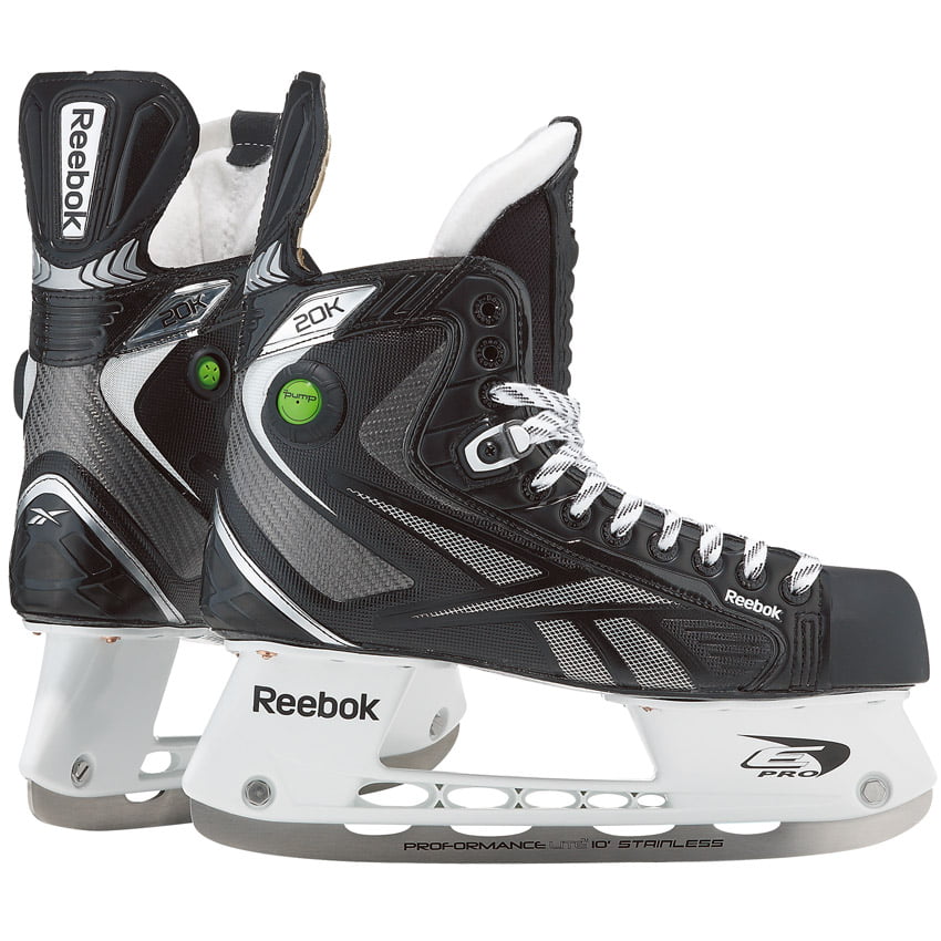 reebok 20k pump youth ice hockey skates 