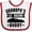 White and Red, variant on Inktastic Grandpas Lil Racing Buddy Boys or Girls Baby Bib