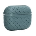 thumbnail image 3 of DEWIN Housse de Protection TPU Motif Tissé pour Écouteurs IOS Pro Bluetooth Écouteurs SleeveGray, 3 of 14