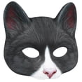 thumbnail image 2 of 1Pc Stylish Halloween Cosplay Mask Cat Face Mask Animal Cosplay Mask Photo Props, 2 of 5