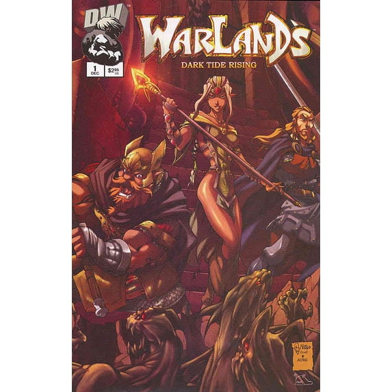 Warlands: Dark Tide Rising #1 VF ; Dreamwave Comic Book