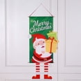 thumbnail image 1 of Navidad Feliz Bandera de Ventana, Santa Claus, Bandera de Pared, Decoración de Puerta, Banner de Suelo, Adornos para Exterior, Festivo de Navidad, Bandera de Interior, Santa Claus, Navidad, 1 of 9