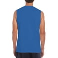 thumbnail image 2 of Gildan Ultra Cotton Men's Classic Sleeveless T-shirt, 2 of 2
