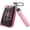 Black-pink, variant on Key Fob Cover Compatible with Volkswagen Atlas Alltrack Jetta Passat Tiguan Keychain Case Holder Protector,White