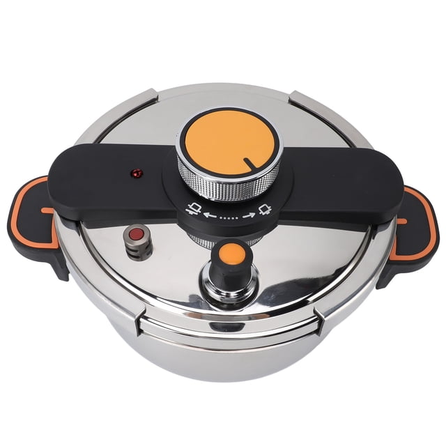 304 Stainless Steel Pressure Cooker, Large Capacity, Efficient and Energy Saving, Even Heating, Multifunctional Use, Easy to Clean, Professional Canning Pot for Home Kitchen