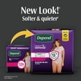 thumbnail image 2 of Depend Night Defense Incontinence Underwear for Women, Adult Diapers, XL, 64 Count, 2 of 11