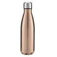 thumbnail image 1 of Botellas de agua aisladas de acero inoxidable agua deportiva reutilizable con forma de cola de 17 oz, 1 of 5