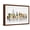 Brown Frame, variant on Art.com Towering Over Buildings III Stretched Canvas Print Wall Art by Isabelle Z, 24" x 16"