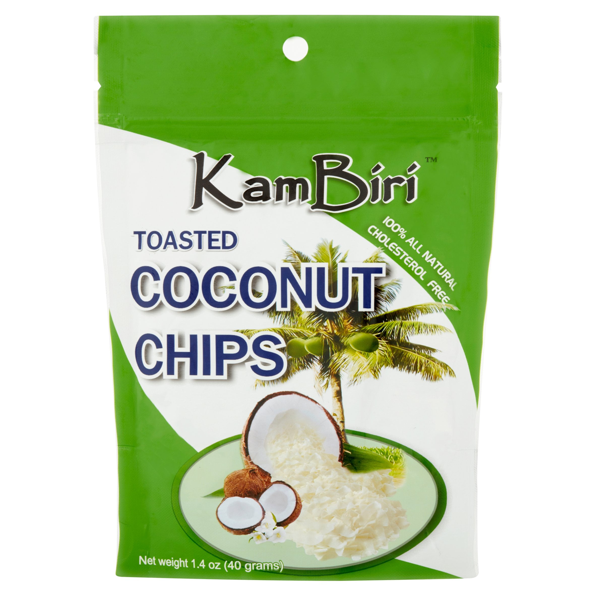 Kambiri Toasted Coconut Chips, 1.4 oz by Kambiri Foods