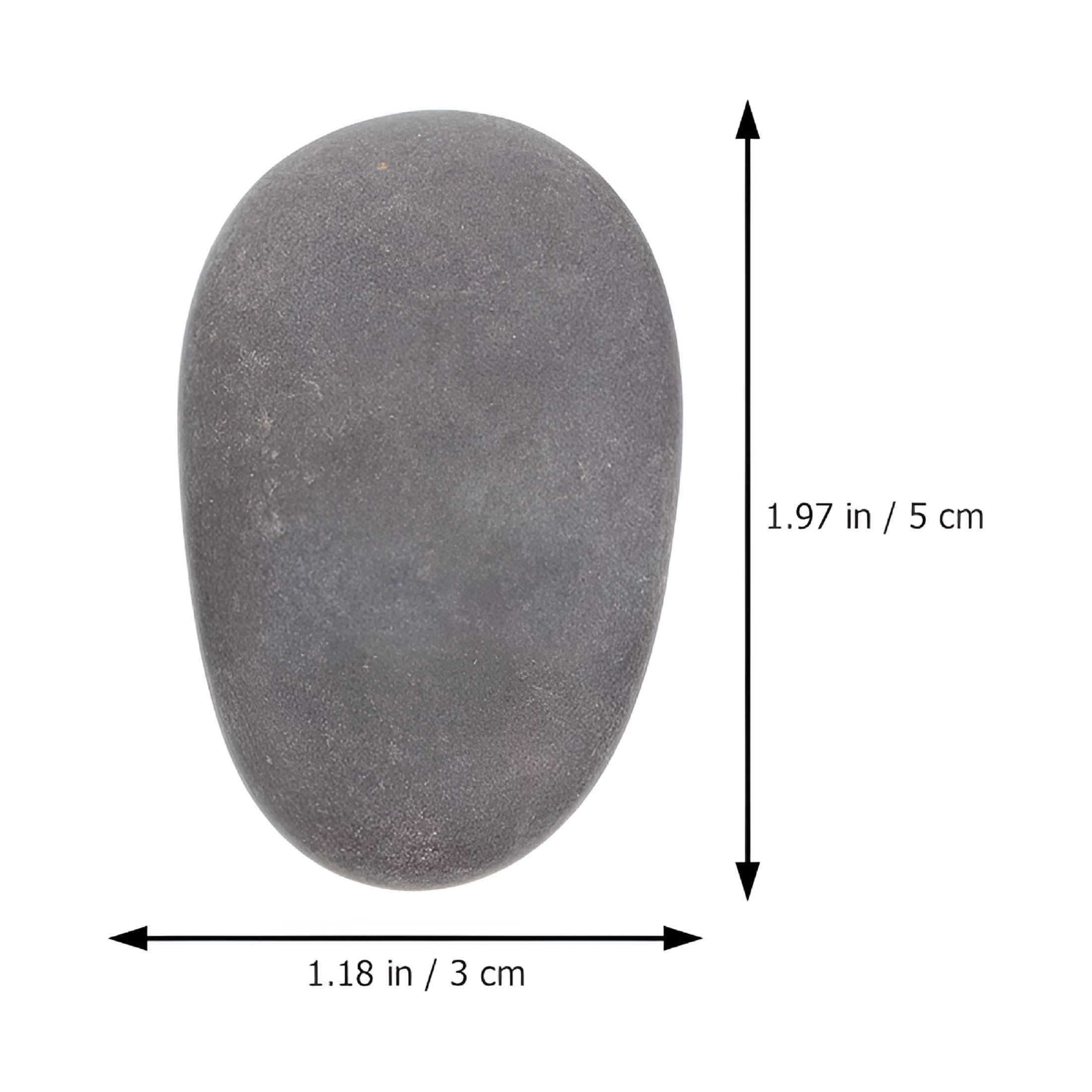 CCOCC 2026 New 2 Pcs Creative Painting Stones Diy Painting Stone Flat Rocks for Painting for Crafts, Art, School Projects, Home Decor, Kids Decorative Rocks Painting Pebble Child