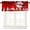 Christmas-1, variant on Red Christmas Kitchen Curtain Tiers and Valance Curtain Sets Snowman Xmas Tree Romantic Snowflake Decorative Cafe Curtains Set for Kitchen Living Room Bathroom 54x18 & 27x36x2, 3 Panel