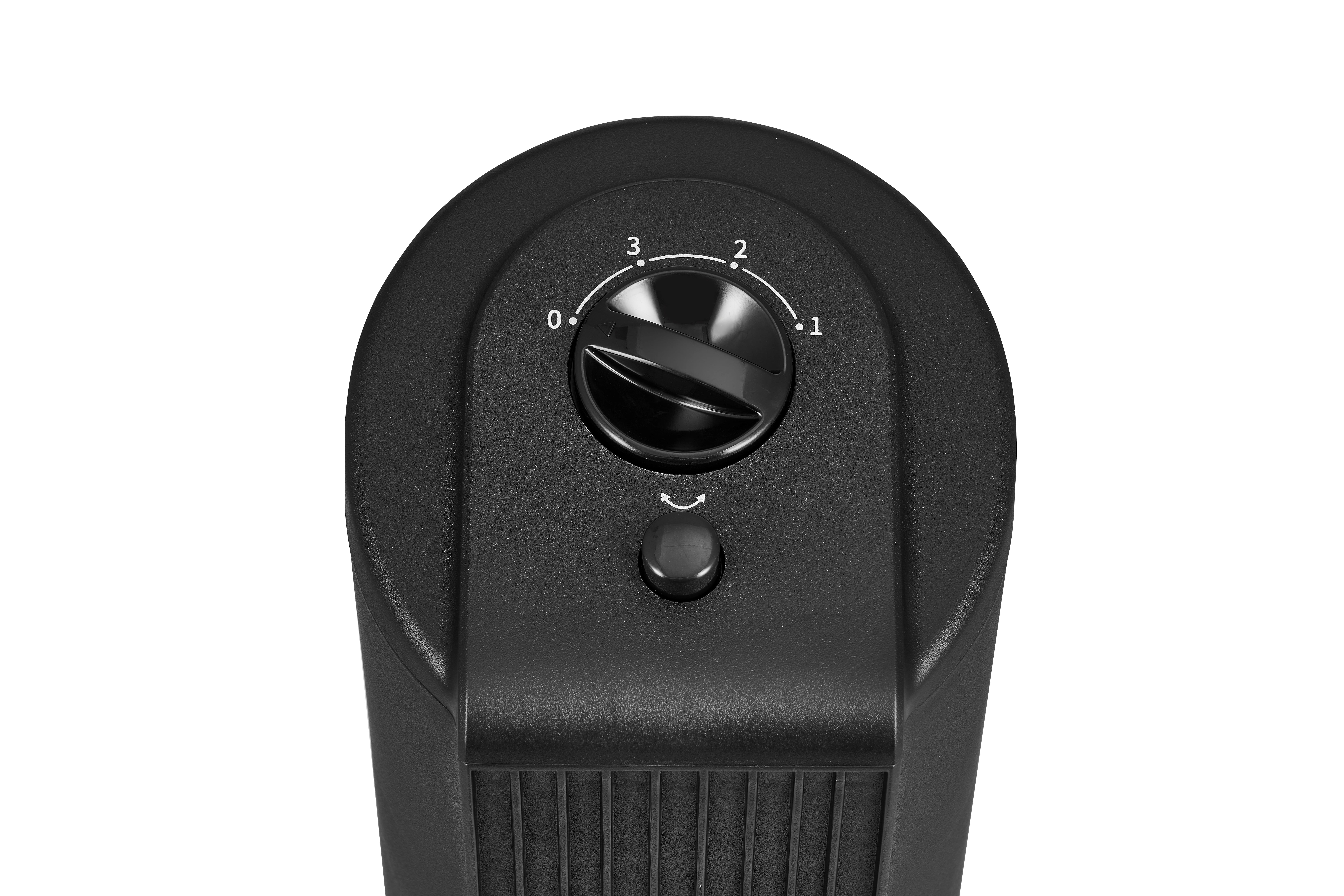Mainstays 28-Inch Tower Fan with 3-Speed Settings and Oscillation, Black, MSWMT24MBV