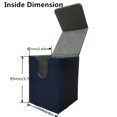 thumbnail image 2 of Premium PU Leather Card Deck Box - Perfect for Storing 100+ MTG/TCG Cards in Single Sleeves!, 2 of 7