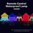 thumbnail image 4 of YongCo Color LED Night Light Set With Remote Control And 6 Waterproof Lamps For 3D Printed Decorative Lamp, 4 of 9