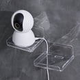 thumbnail image 4 of Camera Bracket Camera Storage Shelf Versatile Wall Mount Set 2pcs Transparent Camera Storage Holders Corner Shelf Sturdy, 4 of 5