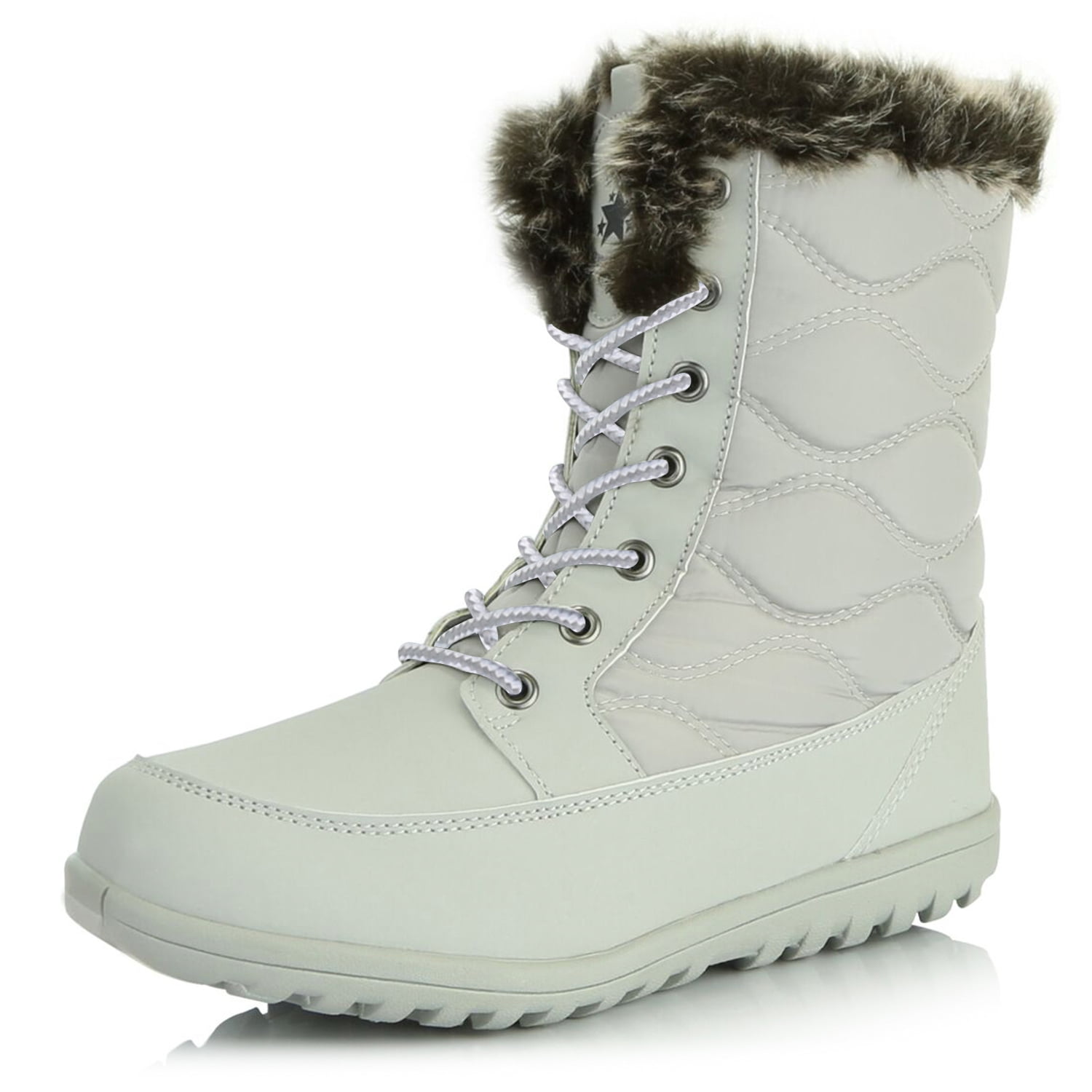 gray winter boots for women