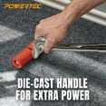 thumbnail image 6 of POWERTEC Extendable Floor and Wall Roller for Vinyl Flooring, Tile & Linoleum Roller with Extendable 17" to 27" Handle, 7.5" Wide for LVP, Veneer, Carpet, Wall Coverings, 71033, 6 of 8